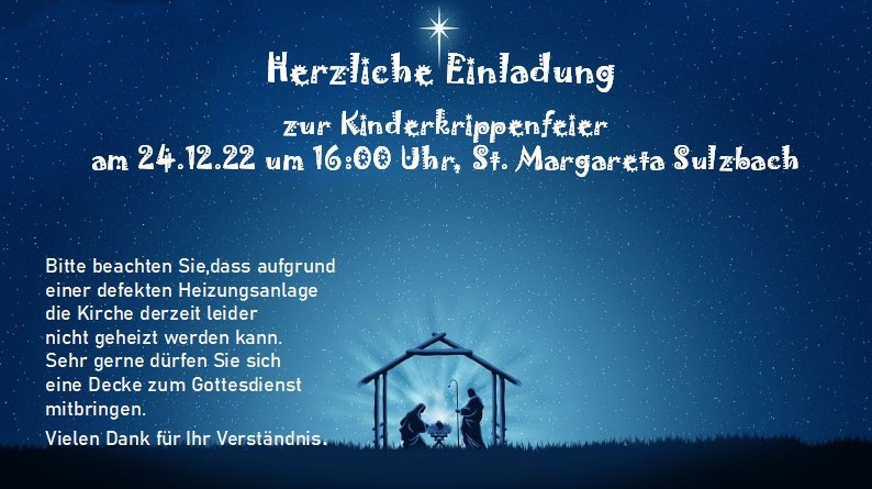 2022 Einladung Kindermette Sulzbach