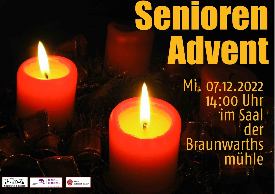 Seniorenadvent 2022 Plakat