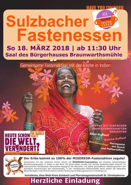 plakat sulbacher fastenessen 2018